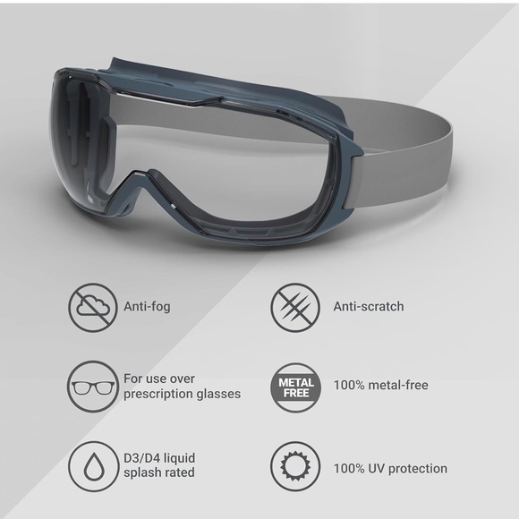 HexArmor Safety Goggles with Strap NWT - Picture 5 of 14